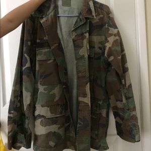 Super Oversized Camo Jacket